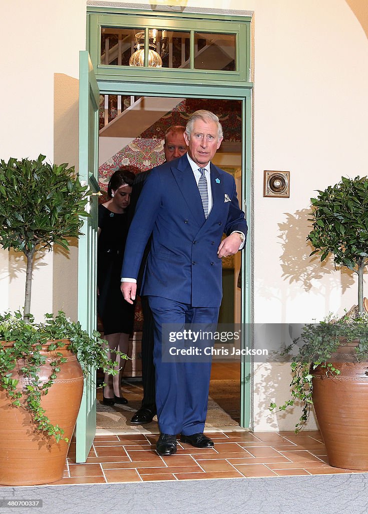 The Prince Of Wales Visits Prince's Crescent At The Ideal Home Show