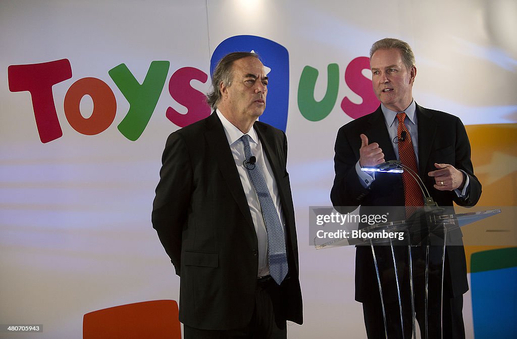 Toys R Us CEO Antonio Urcelay News Conference on Company Strategy