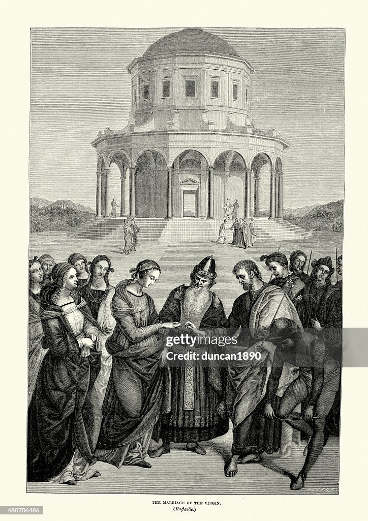 Marriage of the Virgin by Raphael