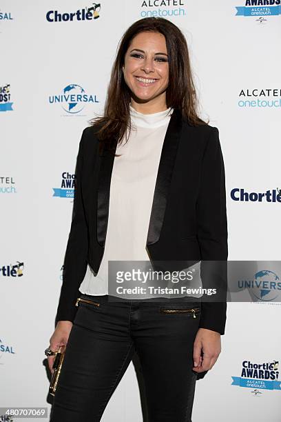 Belinda Stuart-Wilson attends the Chortle Awards at Ministry Of Sound on March 26, 2014 in London, England.
