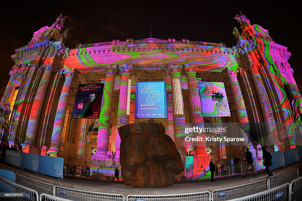 'Art Paris Art Fair 2014' : Opening Night At Grand Palais In Paris