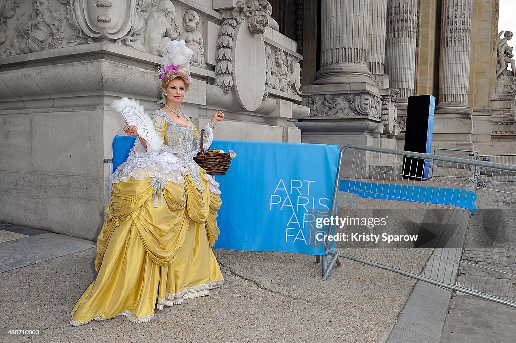 'Art Paris Art Fair 2014' : Opening Night At Grand Palais In Paris