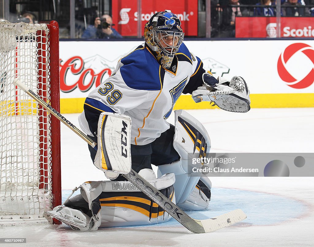 St. Louis Blues v Toronto Maple Leafs