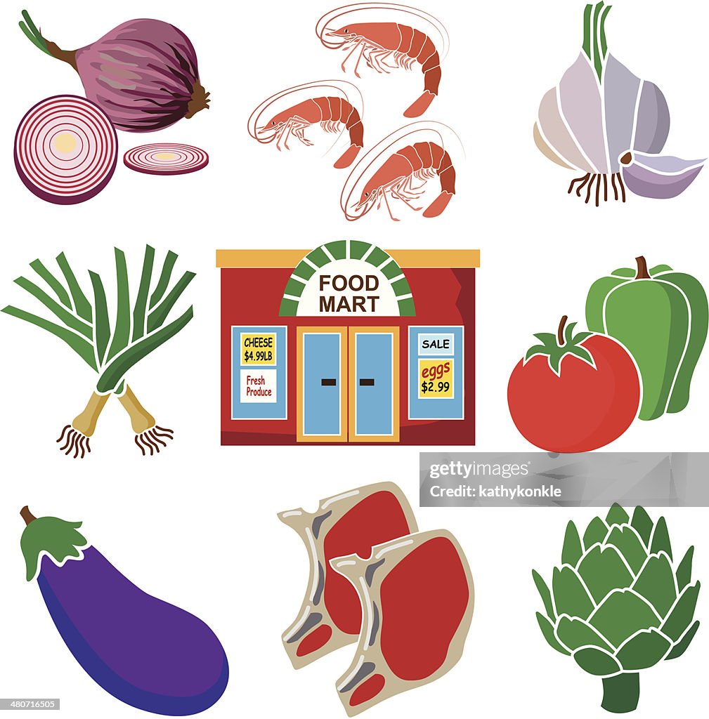 Food mart healthy eating