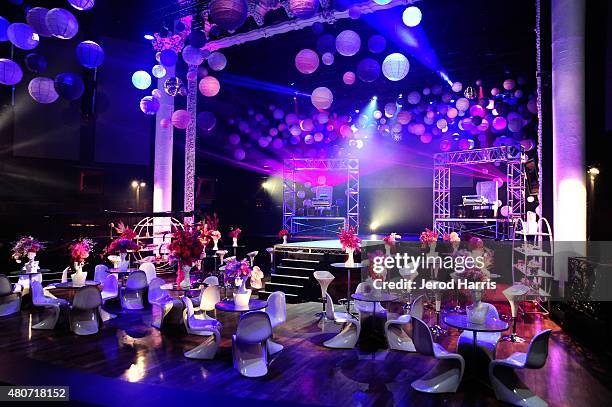 General view of the atmosphere at the WE tv's LA Hair Season 4 Premiere Party at Avalon on July 14, 2015 in Hollywood, California.