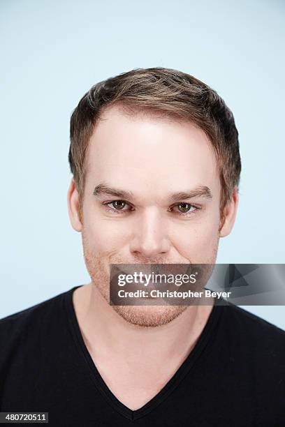 Actor Michael C. Hall is photographed for Entertainment Weekly Magazine on January 25, 2014 in Park City, Utah.