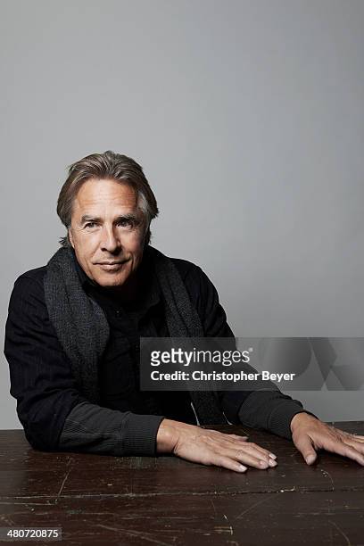 Actor Don Johnson is photographed for Entertainment Weekly Magazine on January 25, 2014 in Park City, Utah.