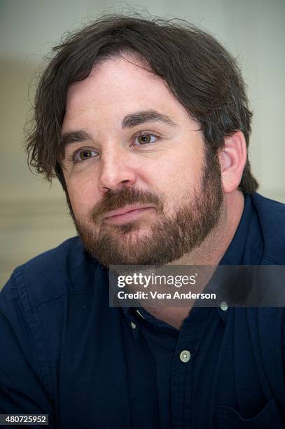 Director James Ponsoldt at "The End Of The Tour" Press Conference at the Four Seasons Hotel on July 14, 2015 in Beverly Hills, California.