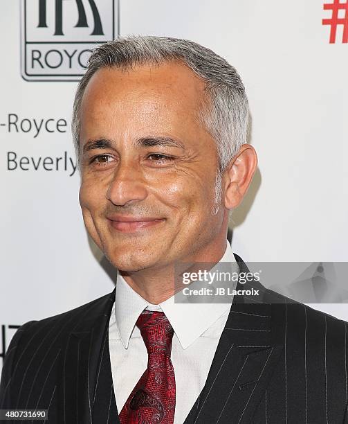 Ali Afshar attends the premiere of ESX Productions' 'The Wrong Side Of Right' at TCL Chinese Theatre on July 14, 2015 in Hollywood, California.