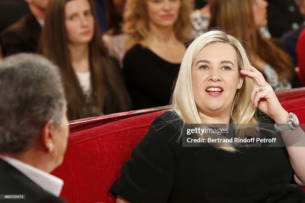 'Vivement Dimanche' French TV Show At Pavillon Gabriel In Paris