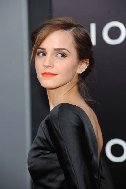 Actress Emma Watson attends the "Noah" New York premiere at Ziegfeld Theatre on March 26, 2014 in New York City.