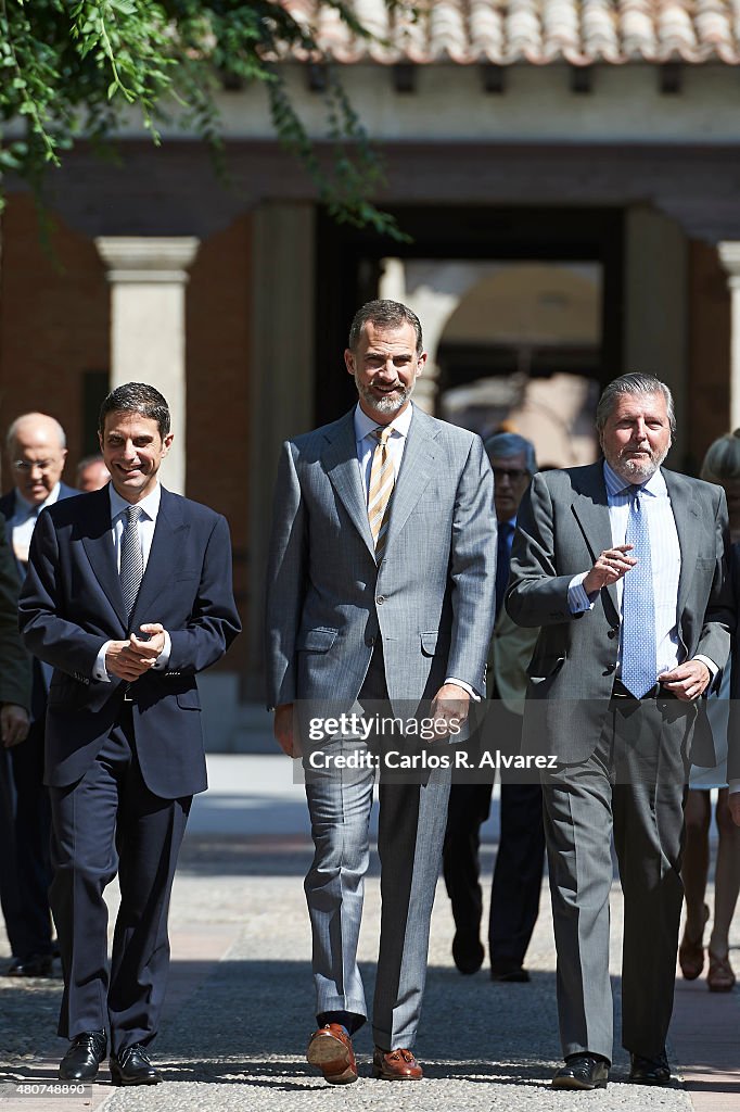 King Felipe VI of Spain Delivers 'Camino Real' Award to Pau Gasol