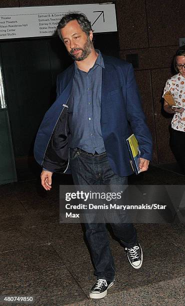 Director Judd Apatow is seen on July 14, 2015 in New York City.