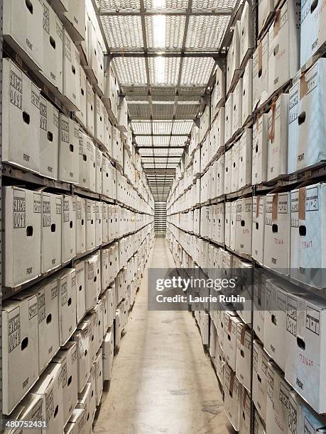 information storage - archives stockfoto's en -beelden