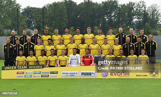 Thomas Zetzmann, Thorben Voeste, Pierre-Emerick Aubameyang, Kevin Grosskreutz, Neven Subotic, Mats Hummels, Matthias Ginter, Sokratis, Julian Weigl,...