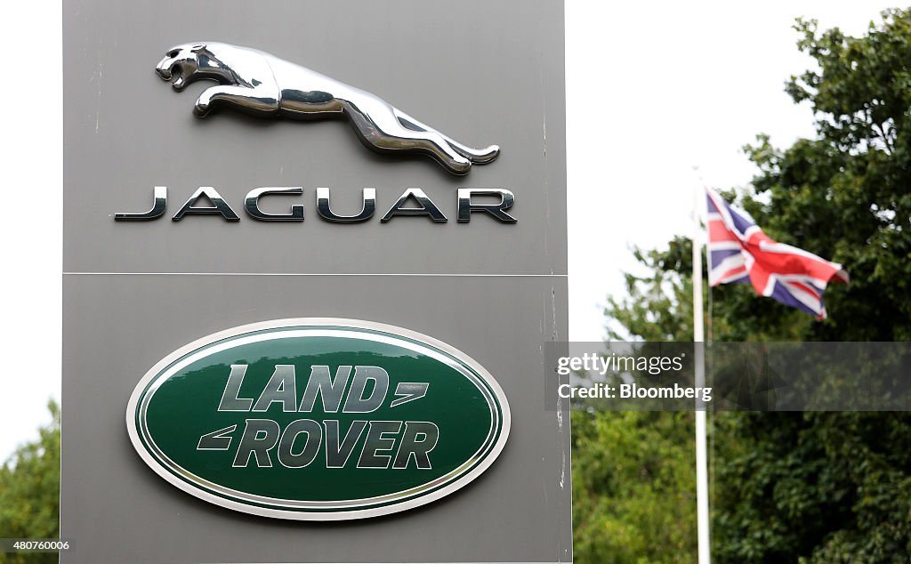 U.K. Range Rover Production Line At Jaguar Land Rover Plant