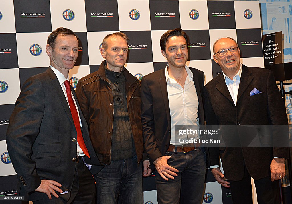 'Tour Auto Optic 2000' : Alfa Romeo Team Presentation At The Motor Village In Paris