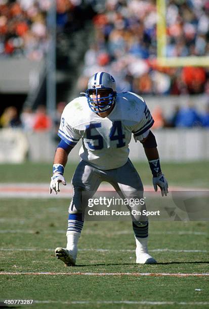 Chris Spielman of the Detroit Lions in action during an NFL football game circa 1989. Spielman played for the Lions from 1988-95.