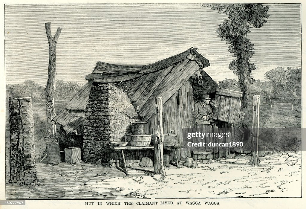 Hut at Wagga-Wagga, Australia