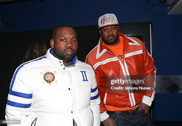 Raekwon and Ghostface Killah attend Hot 97 Presents Metro PCS Take Over Tour at Best Buy Theater on March 26, 2014 in New York City.