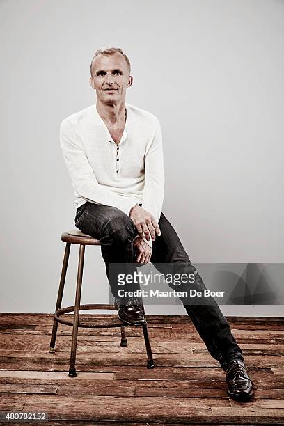 Actor Richard Sammel of 'The Strain' poses for a portrait at the Getty Images Portrait Studio Powered By Samsung Galaxy At Comic-Con International...