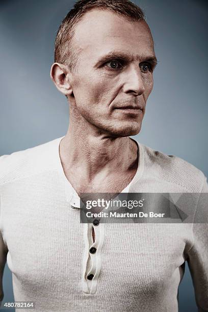 Actor Richard Sammel of 'The Strain' poses for a portrait at the Getty Images Portrait Studio Powered By Samsung Galaxy At Comic-Con International...