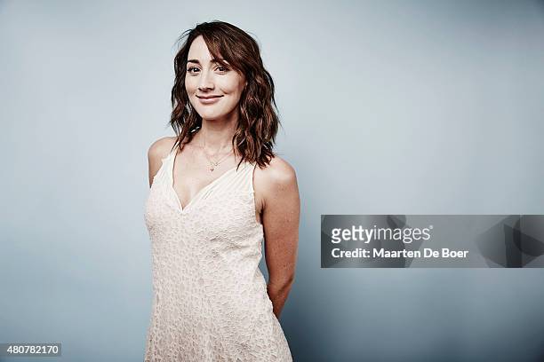 Actress Bree Turner of 'Grimm' poses for a portrait at the Getty Images Portrait Studio Powered By Samsung Galaxy At Comic-Con International 2015 at...