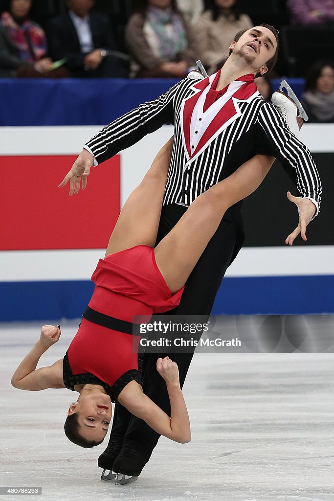 ISU World Figure Skating Championships 2014 - DAY 2