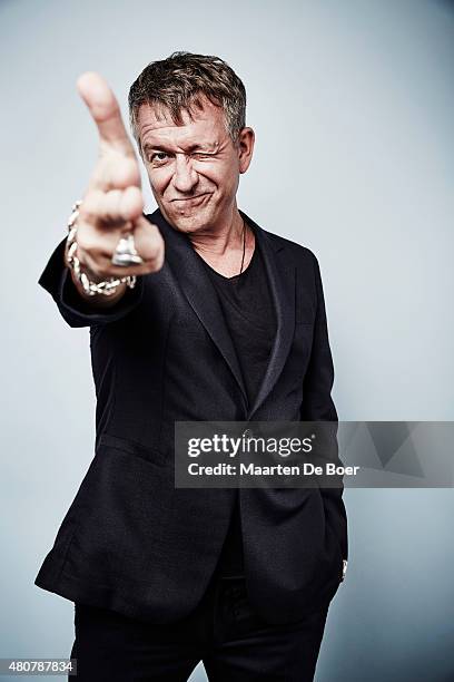 Actor Sean Pertwee of 'Gotham' poses for a portrait at the Getty Images Portrait Studio Powered By Samsung Galaxy At Comic-Con International 2015 at...