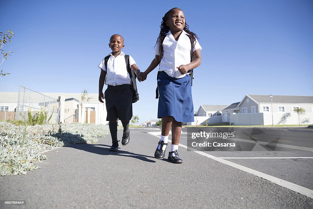 African School kids