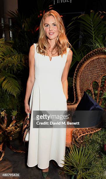 Donna Air attends Piaget 'Mediterranean Garden' Summer Party on July 15, 2015 in London, England.
