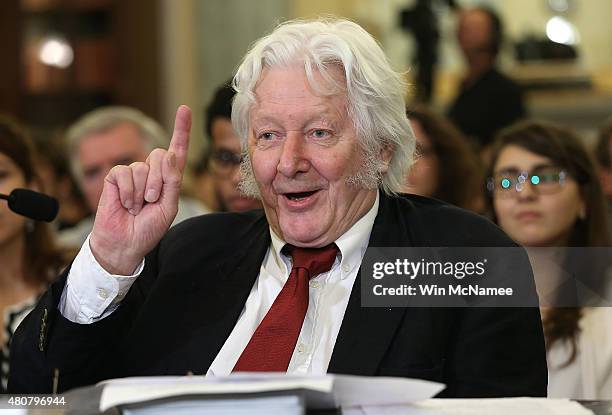 Andrew Jennings, investigative reporter for the BBC, testifies during a hearing held by the Senate Commerce, Science and Transportation CommitteeÕs...