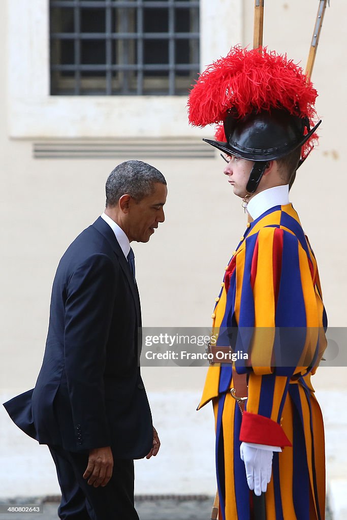 Pope Francis Meets President Obama