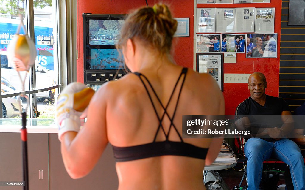 Ronda Rousey Media Day