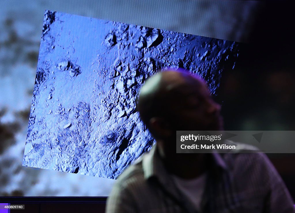 NASA Holds Media Briefing For The New Horizons' Pluto Fly-By