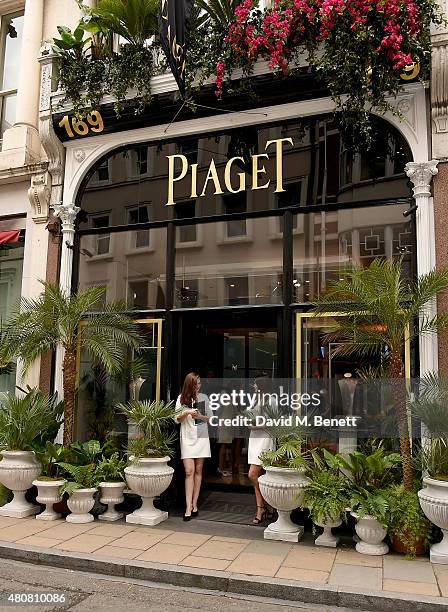 Atmosphere at the Piaget 'Mediterranean Garden' Summer Party on July 15, 2015 in London, England.