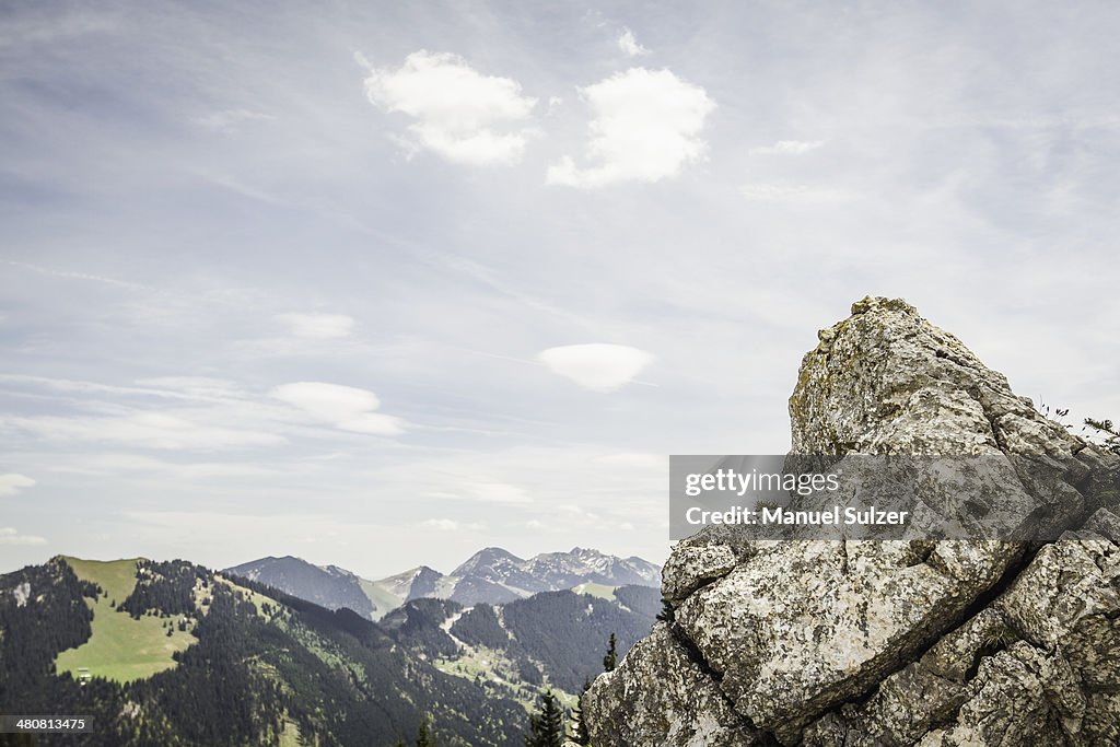 Rocks on Mt Wallberg, Bavaria, Germany