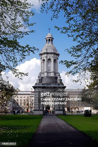 trinity college / dublin - trinity college dublin stock pictures, royalty-free photos & images