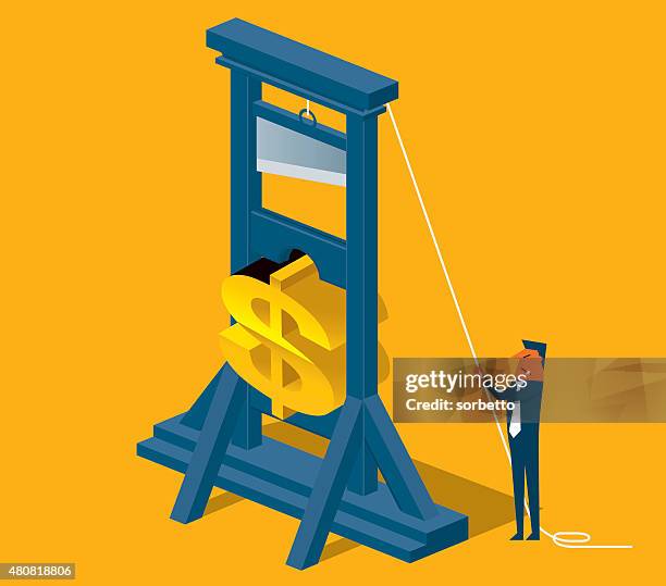 slice the dollar - cross section ground stock illustrations