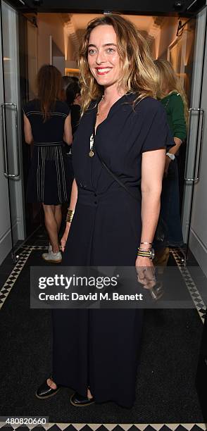Alice Temperley attends The Laslett pre-opening drinks reception at The Laslett on July 15, 2015 in London, England.