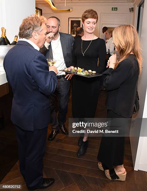 Atmosphere at The Laslett pre-opening drinks reception at The Laslett on July 15, 2015 in London, England.