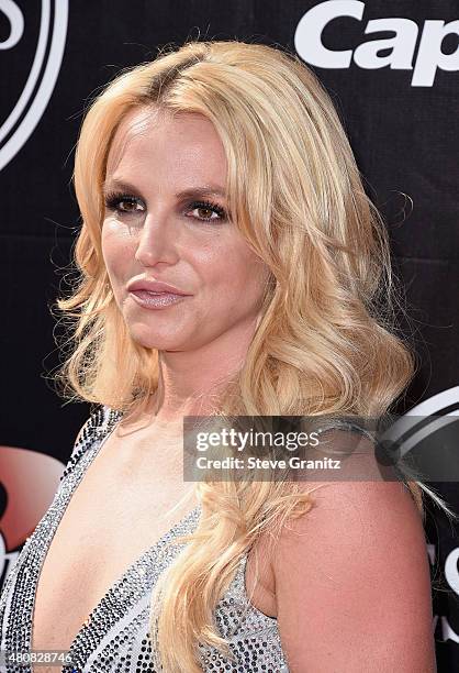 Singer Britney Spears attends The 2015 ESPYS at Microsoft Theater on July 15, 2015 in Los Angeles, California.