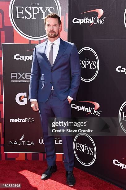 Actor Shane West attends The 2015 ESPYS at Microsoft Theater on July 15, 2015 in Los Angeles, California.