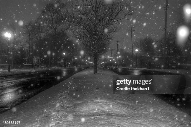 usa, indiana, hamilton county, fishers, winter wonderland - fishers indiana stock pictures, royalty-free photos & images
