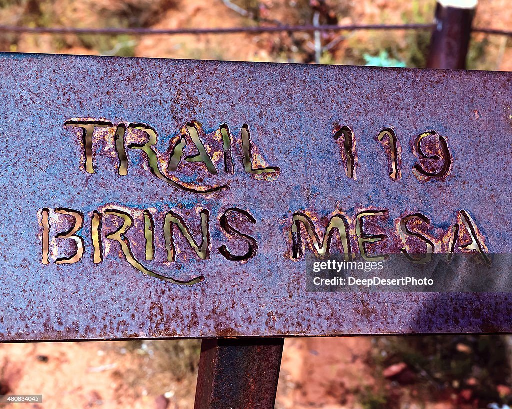EUA, Arizona, Yavapai Condado de Sedona, Brins Caminho de Mesa