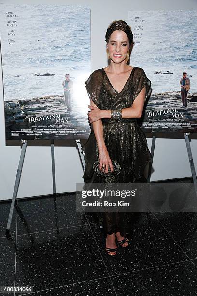 Parker Posey attends Sony Pictures Classics "Irrational Man" premiere hosted by Fiji Water, Metropolitan Capital Bank and The Cinema Society on July...