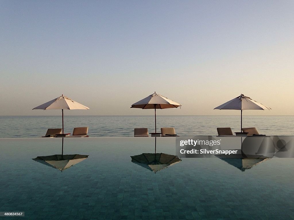 Parasols por Piscina