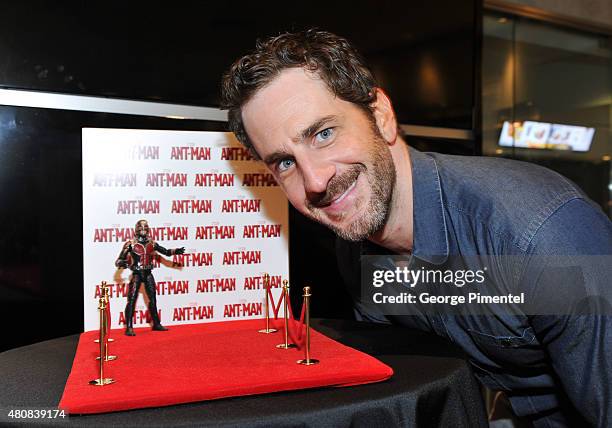 Actor Aaron Abrams attend Marvel's "Ant-Man" Toronto Premiere at Cineplex Odeon Varsity and VIP Cinemas on July 15, 2015 in Toronto, Canada.