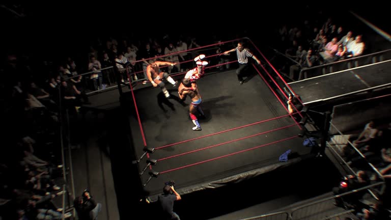 Fight Top View 16 Wrestling Ring Top View Stock Videos, Footage, & 4K Video Clips ...