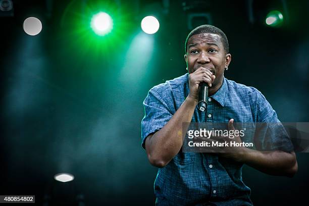 Grand performs on day 7 of the RBC Royal Bank Bluesfest on July 15, 2015 in Ottawa, Canada.